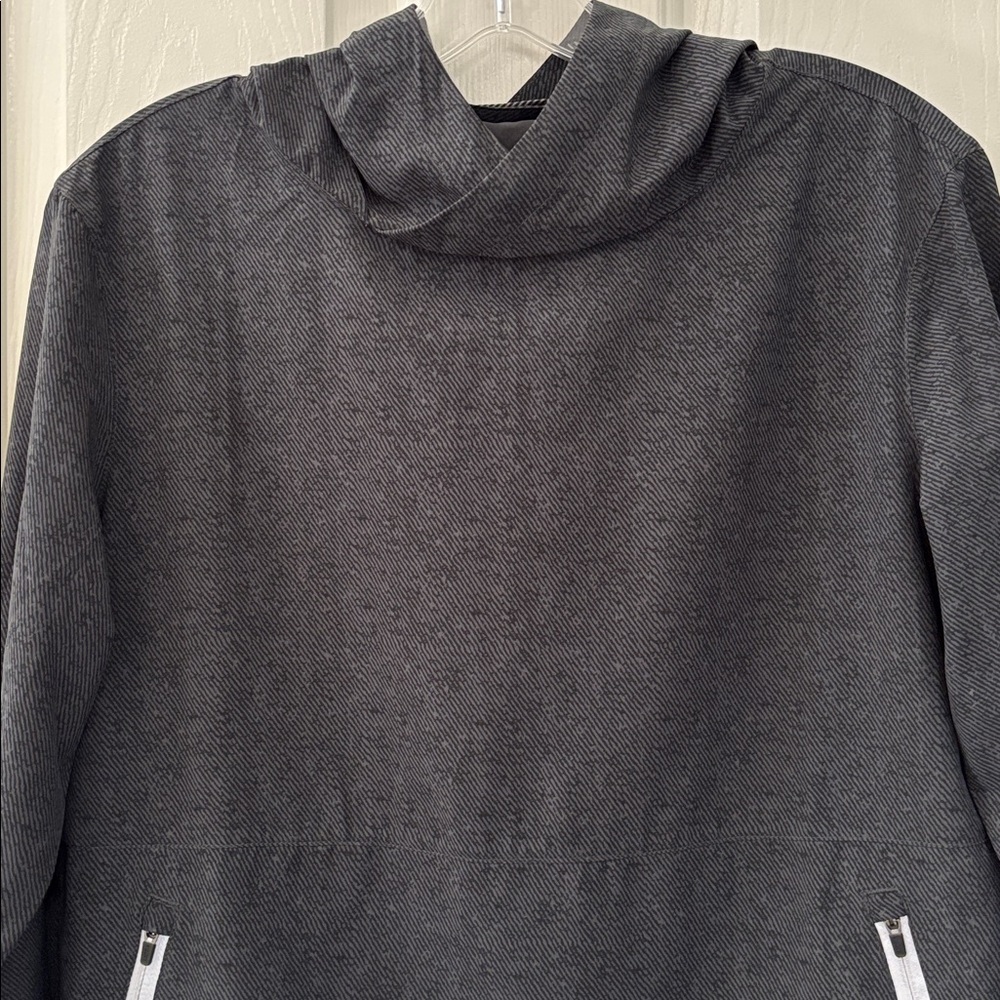 Vuori Black & Gray Pattern Pullover Windbreaker H… - image 3